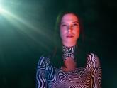 Minimalistische Lightpainting Portraits