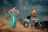 Motocross, Fashion, Fotograf Hanna Retz