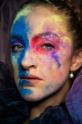 Portrait mit Holipulver