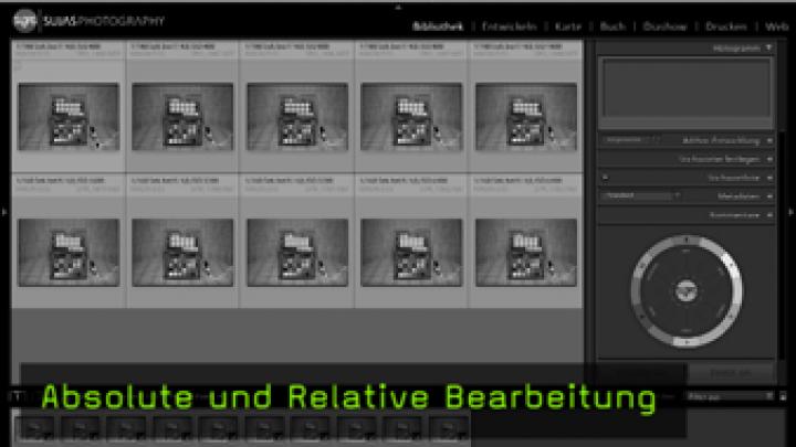 absolute und relative Bearbeitung Lightroom absolute und relative Bearbeitung Lightroom