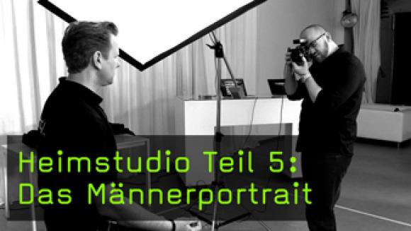 Männerportraits im Heimstudio fotografieren