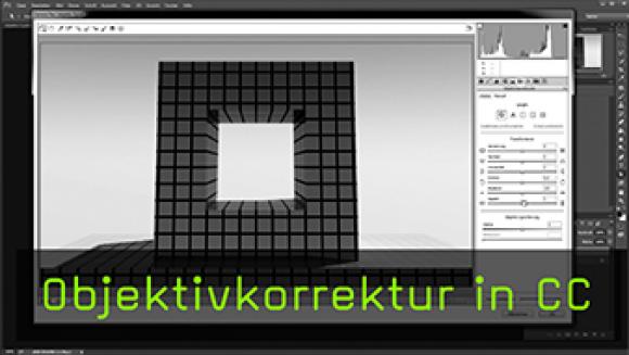 Photoshop CC Objektivkorrektur