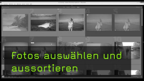 Umgang mit Fotos in der Lightroom Bibliothek