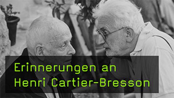 Der französiche Fotograf Henri Cartier-Bresson im Portrait