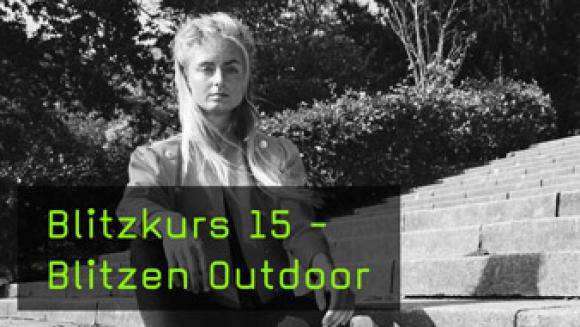 Outdoor-Shooting mit Aufsteckblitz fotografieren