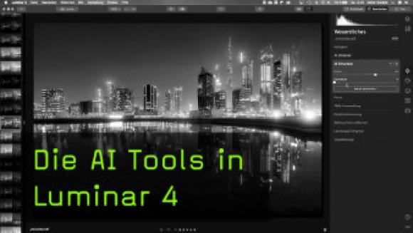 Schnelle Bildanpassungen mit den Luminar AI-Tools