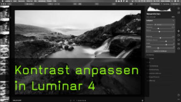 Kontrast verstärken in Luminar 4