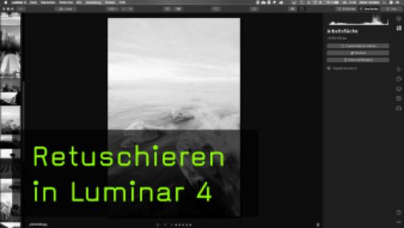 Bildretusche in Luminar 4