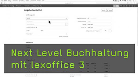 Angebote verschicken und Geldeingänge verwalten mit Lexoffice
