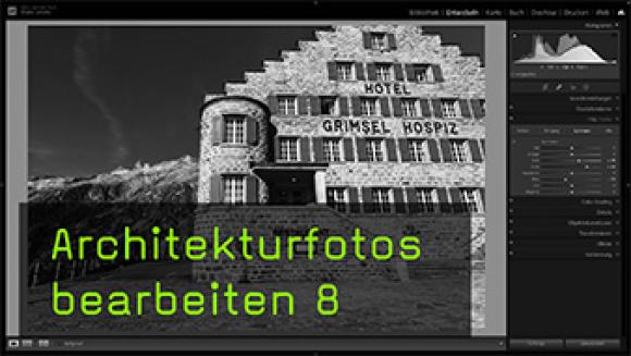 Farbkorrektur in der Architekturfotografie