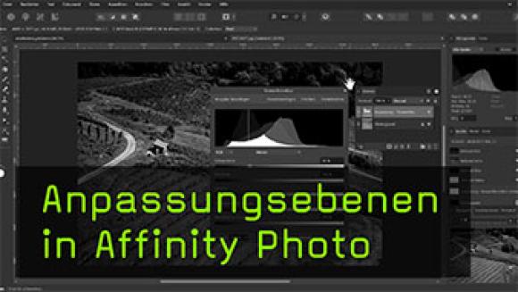 Arbeiten im Anpassungsebenen in Affinity Photo 2