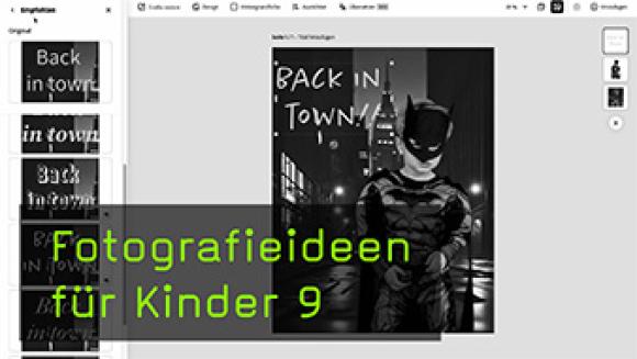 Bildcomposings mit Kindern in Adobe Express