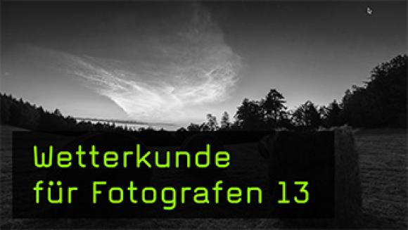 Leuchtende Nachtwolken im Sommer fotografieren