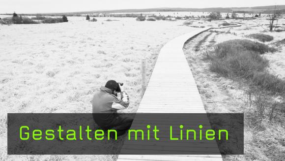 Linien in der Bildgestaltung, Gestalten mit Linien