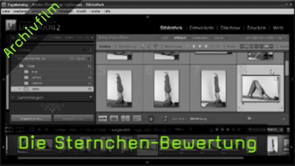 Sternchenbewertung Lightroom 