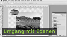 Umgang mit Ebenen in Photoshop