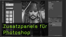 Zusatzpanels für Photoshop