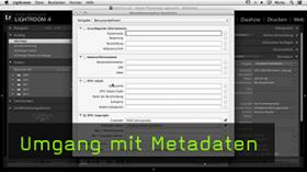 Metadaten in Lightroom 4