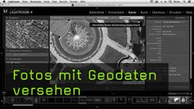 manuelles Geotagging in Lightroom