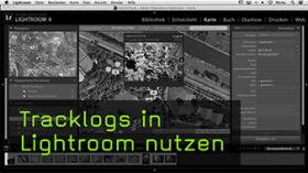 Tracklogs erzeugen und in Lightroom einfügen