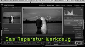 Bereichsreparatur in Lightroom