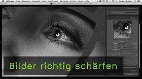 Bilder schärfen in Lightroom Bilder schärfen in Lightroom