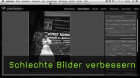 schlechte Bilder mit Lightroom verbessern