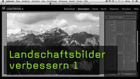 Landschaftsbild in Lightroom bearbeiten