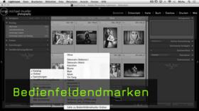 Bedienfeldendmarken Bedienfeldendmarken