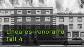 Panorama Fotografie lineares Panorama Großstadt