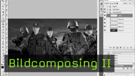 Photoshop PSD Composing Tutorial Bildbearbeitung