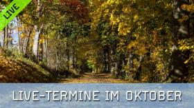 Die FotoTV.-Livetermine im Oktober 2026