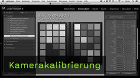 Kamerakalibrierung in Lightroom