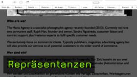 Repräsentanzen und Agenturen für Fotografen