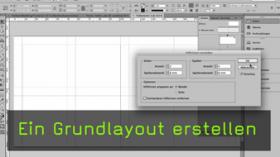 Grundlayout in InDesign erstellen