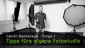 Calvin Backstage, Fotostudio planen