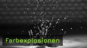 Farbexplosionen, kreatives Fotografieren, FotoTV. Tutorial mit Michael Krone von der fotocommunity