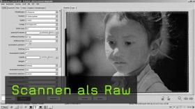 Scannen als Raw