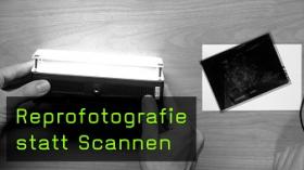 Reprofotografie statt Scannen