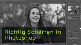 Bilder schärfen in Photoshop