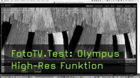 Olympus High-Res Funktion