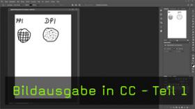 Bildausgabe in Photoshop CC
