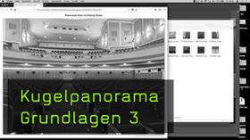Stativ entfernen aus Kugelpanorama Stativ entfernen aus Kugelpanorama