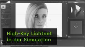 High-Key Lichtsetting in set.a.light 3D High-Key Lichtsetting in set.a.light 3D