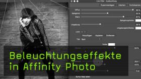 Beleuchtungseffekte in Affinity Photo