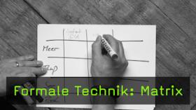 Formale Technik: Matrix Formale Technik: Matrix