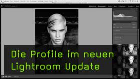 Die neuen Profile in Lightroom CC 7.3