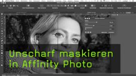 Bilder schärfen mit Affinity Photo