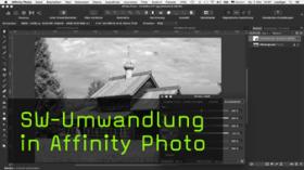 SW-Umwandlung in Affinity Photo