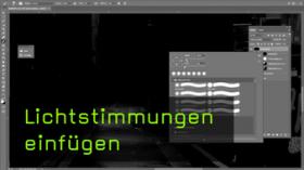 Lichter in Photoshop einschalten